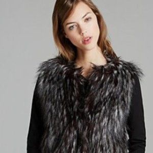 ELLA MOSS Faux Fur Jacket size S
